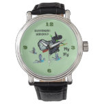 Wizard Of Oz Flying Witch  Watch at Zazzle
