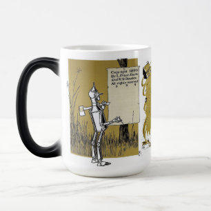 Wizard of Oz Frank Blum Cyclone   Color Morph Mug