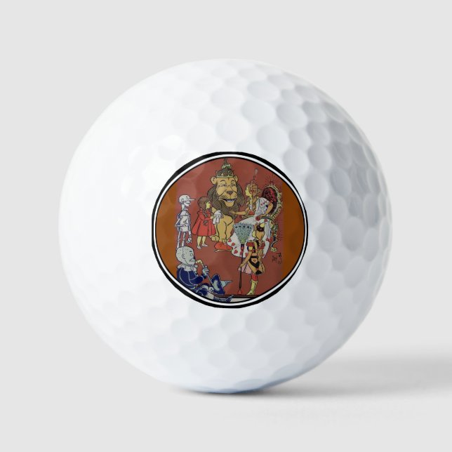 Wizard of Oz Golf Ball  (Front)