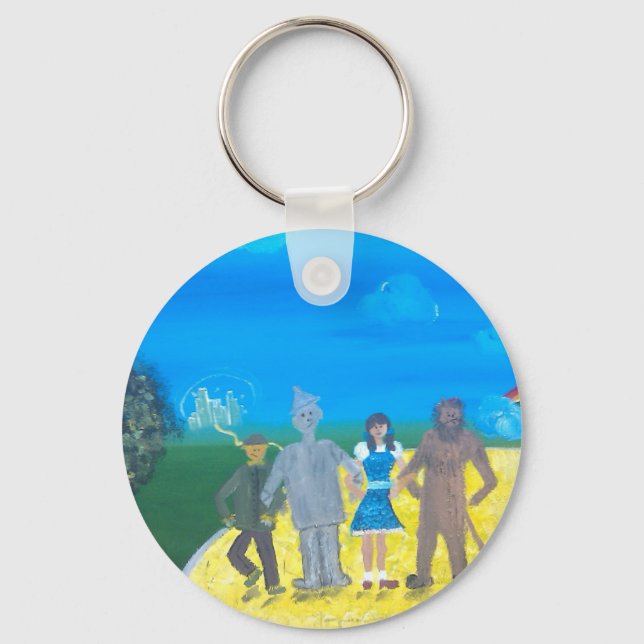 Wizard of Oz Keychain (Front)