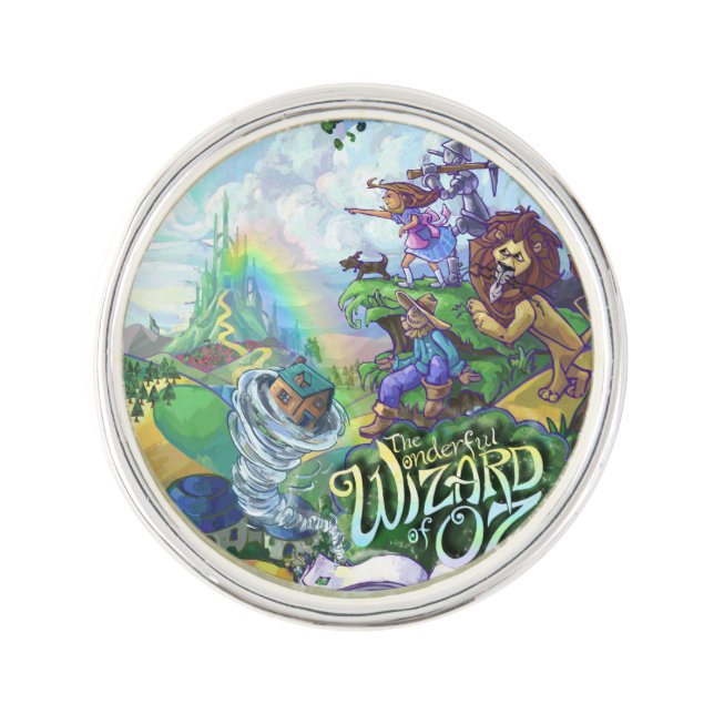 Wizard of Oz Lapel Pin (Front)