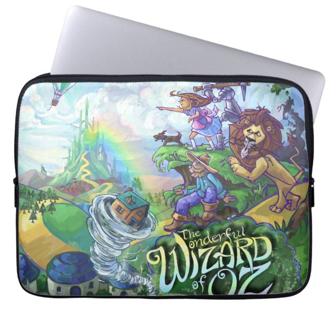 Wizard of Oz Laptop Sleeve (Front)