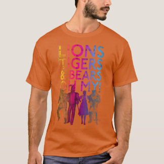 Wizard of OZ Lions, Tigers,& Bears Premium T-Shirt