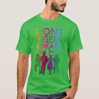 Wizard of Oz Lionsigers Bears boy T-Shirt