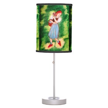 Wizard Of Oz Magic Shoes Table Lamp by JoAnnHayden at Zazzle