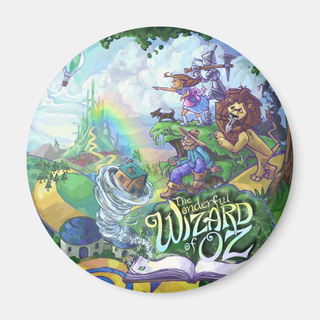 Wizard of Oz Magnet (Front)