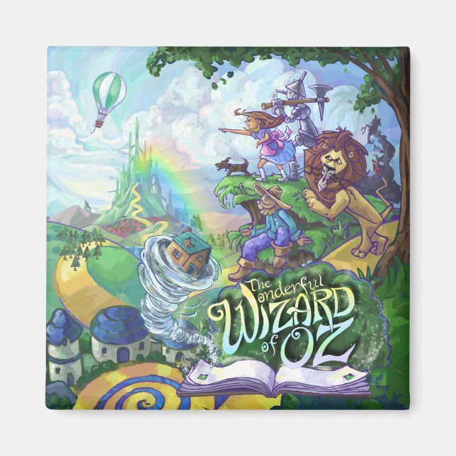 Wizard of Oz Magnet (Front)