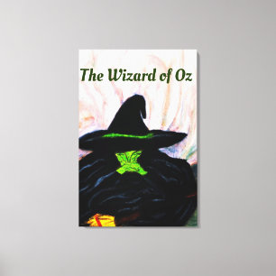 WIZARD OF OZ MELTING WITCH CANVAS PRINT