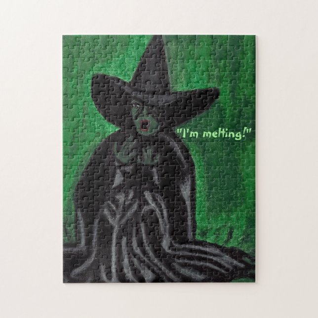 WIZARD OF OZ MELTING WITCH JIGSAW PUZZLE (Vertical)