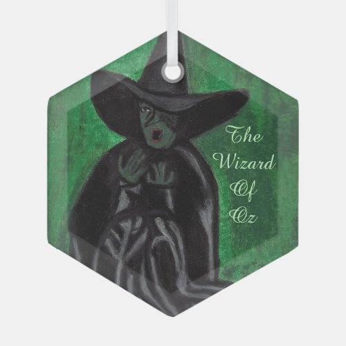 WIZARD OF OZ MELTING WITCH Ornament