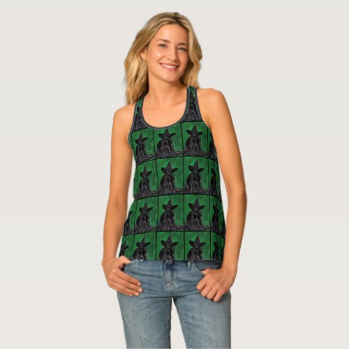 WIZARD OF OZ MELTING WITCH TANK TOP