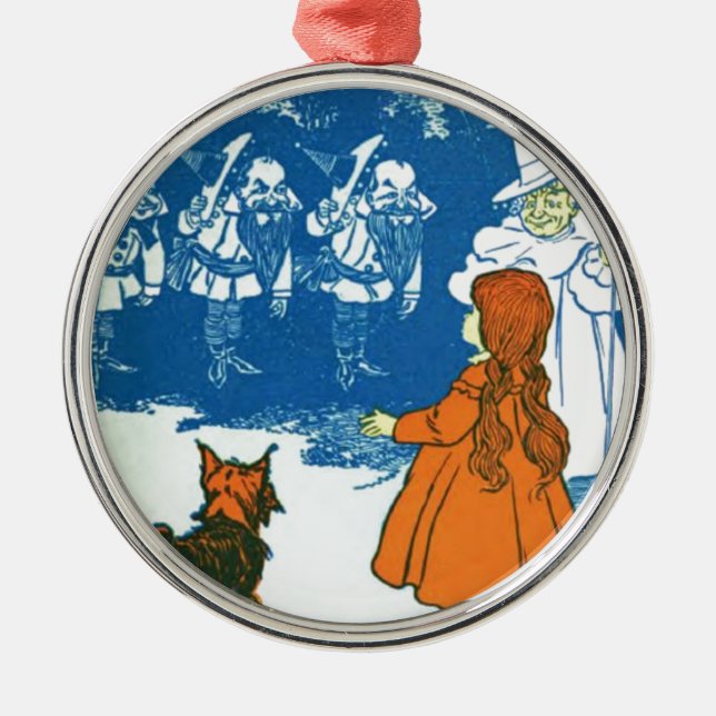 Wizard of Oz Metal Ornament (Front)