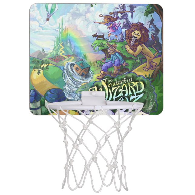 Wizard of Oz Mini Basketball Hoop (Front)