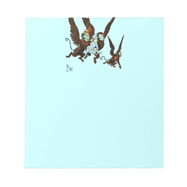 Wizard of Oz Notepad (Front)