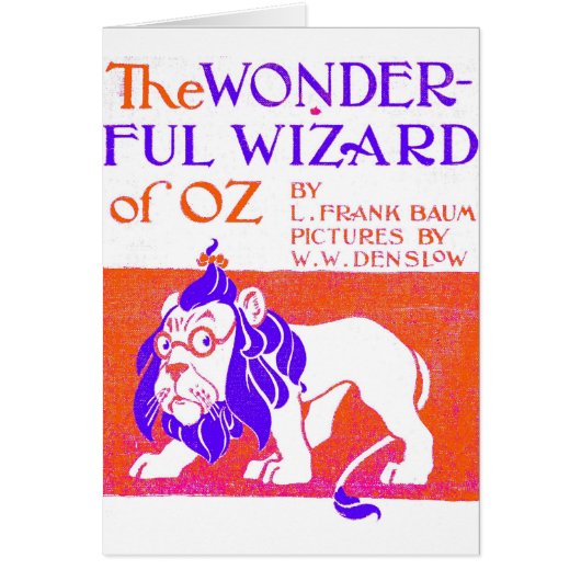 Wizard of Oz Original Cards (Front)