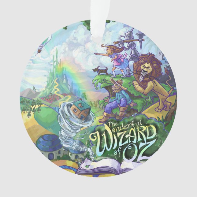 Wizard of Oz Ornament (Front)
