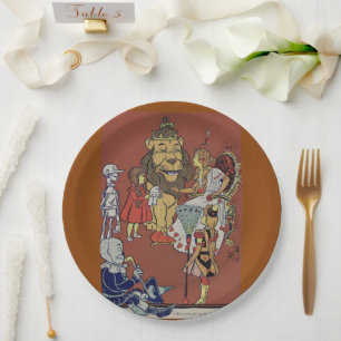 Wizard of Oz Paper Plate