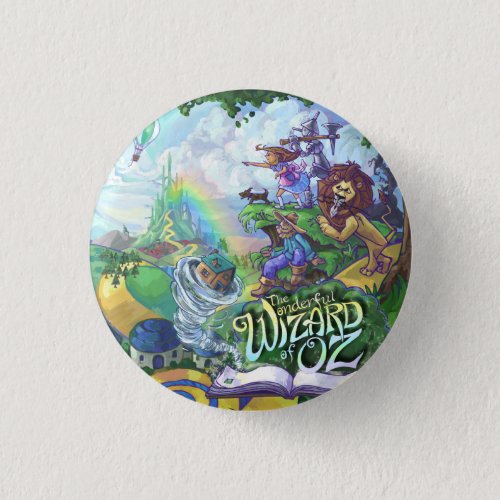 Wizard of Oz Pinback Button