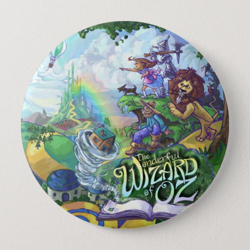 Wizard of Oz Pinback Button
