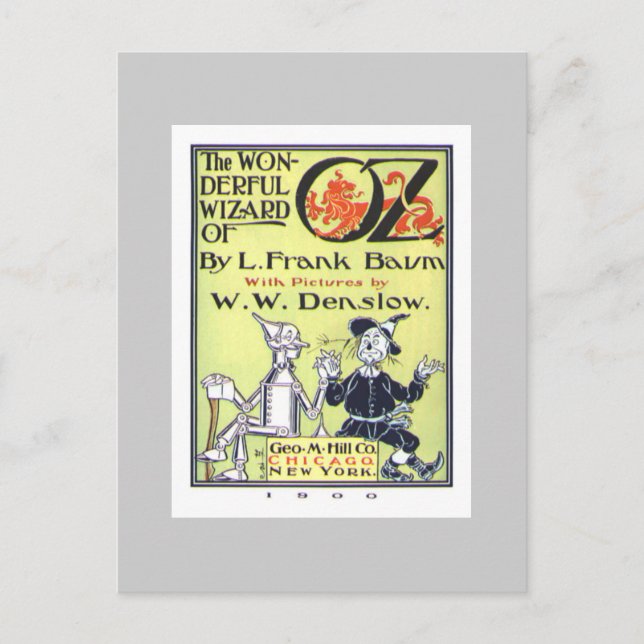 Wizard of Oz Postcard (Front)