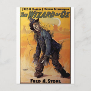 Wizard Of Oz Postcard