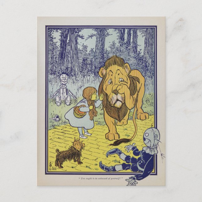 Wizard of Oz Postcard (Front)