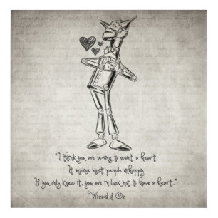 Wizard of Oz Quote Acrylic Print