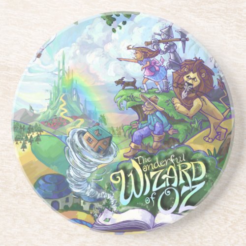 Wizard of Oz Sandstone Coaster