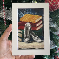 Wizard of Oz Silver Shoes Giclee Print