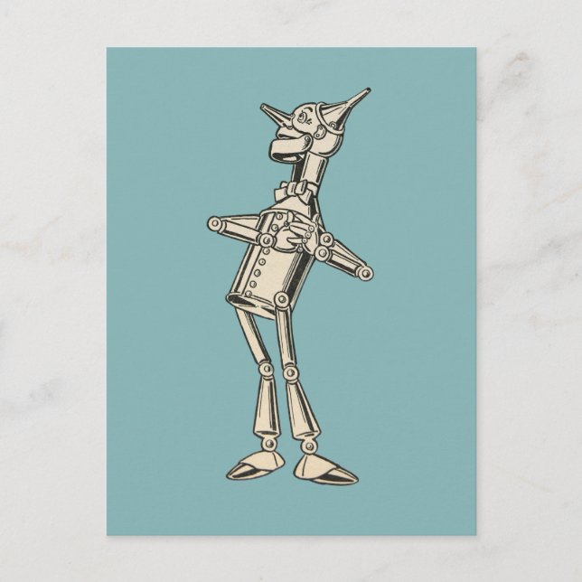 Wizard of Oz Tin Man Postcard (Front)