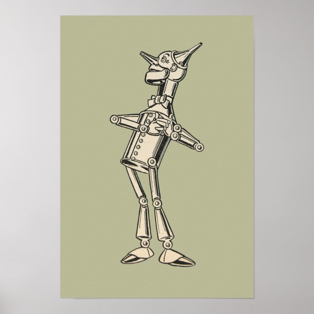 Wizard of Oz Tin Man Poster (Front)