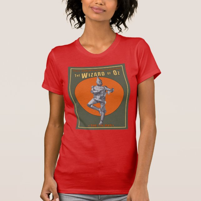 Wizard of Oz Tin Man Poster T-Shirt (Front)