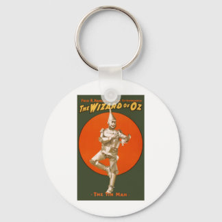 Wizard Of Oz Tin Man - Vintage Musical Theater Keychain