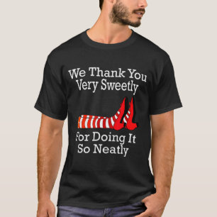 Wizard Of Oz - We Thank You Very Sweetly T-Shirt