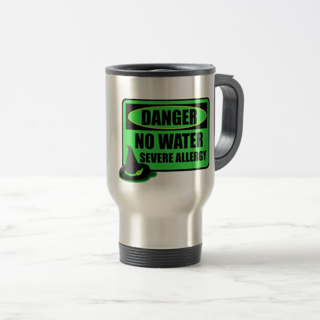 Wizard of Oz Wicked Witch Allergic to Water Mug (Front Right)