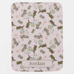 Wizard of Oz™ Wicked Witch™ Crystal Ball Pattern Baby Blanket