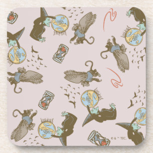 Wizard of Oz™ Wicked Witch™ Crystal Ball Pattern Beverage Coaster