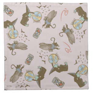 Wizard of Oz™ Wicked Witch™ Crystal Ball Pattern Cloth Napkin