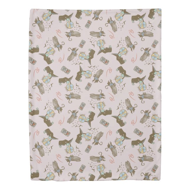 Wizard of Oz™ Wicked Witch™ Crystal Ball Pattern Duvet Cover (Front)