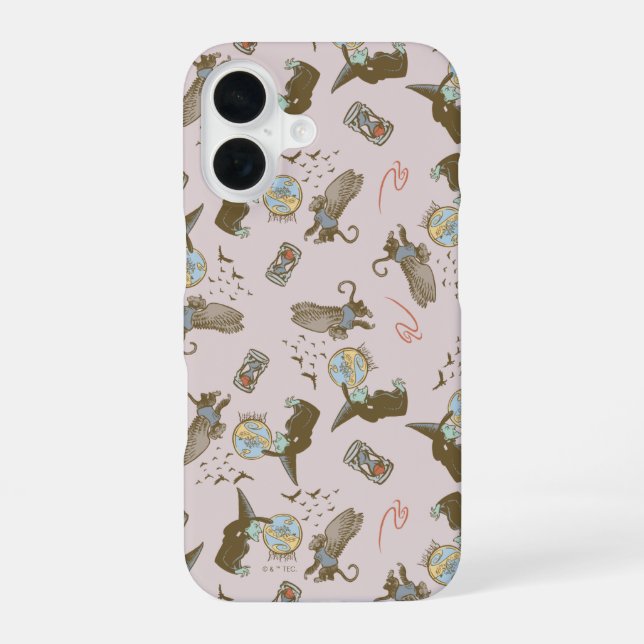 Wizard of Oz™ Wicked Witch™ Crystal Ball Pattern Iphone Case (Back)