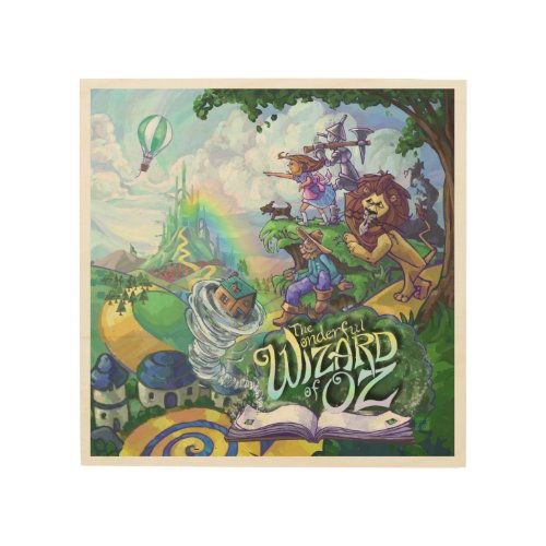 Wizard of Oz Wood Wall Art