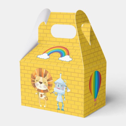 Wizard of Oz Yellow Brick Road Favor Box | Zazzle