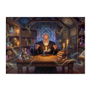 Wizard of Powerful Minimalism Acrylic Print