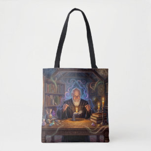 Wizard of Powerful Minimalism Tote Bag