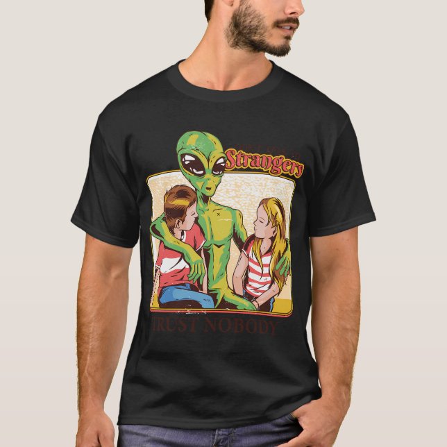 Wizard Olive with wand and witty spell. T-Shirt (Front)