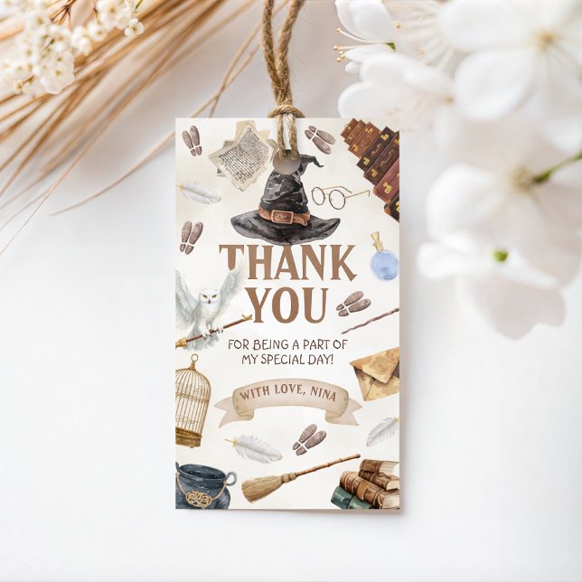 Wizard Party Favor Tag (Creator Uploaded)