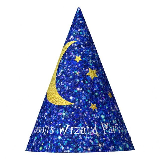 Wizard Party Your Text Hat (Front)