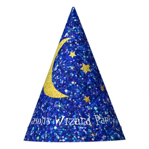 Wizard Party Your Text Party Hat