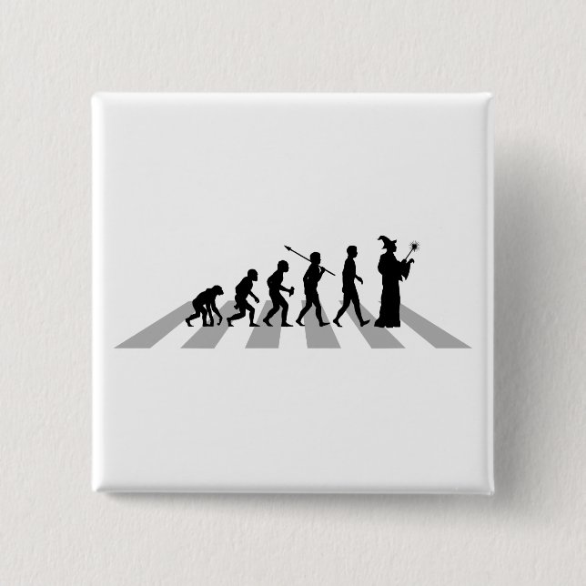 Wizard Pinback Button (Front)