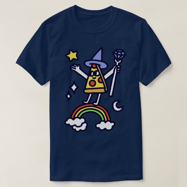 Wizard Pizza T-Shirt (Design Front)